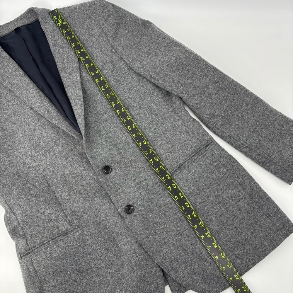 J. Crew Ludlow Blazer Gray Mens Size 42L Yorkshire Tweed Jacket Sport Coat - Picture 5 of 7